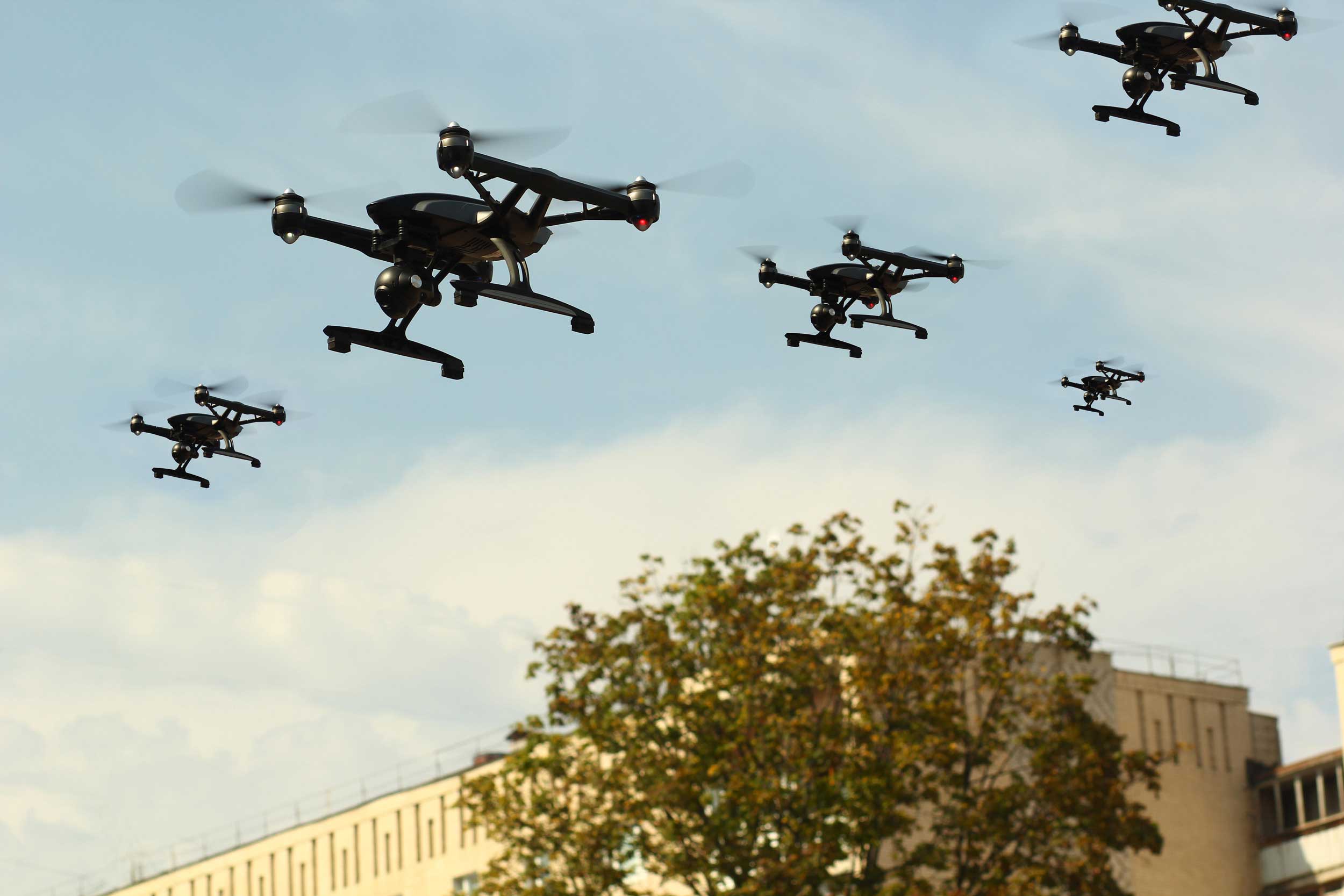 AI-driven drones